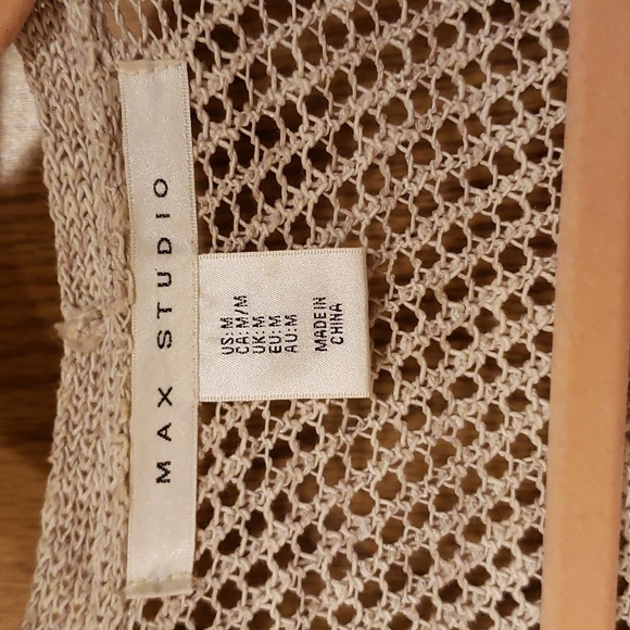 Max Studio Crochet Cardigan size medium - Picture 2 of 4